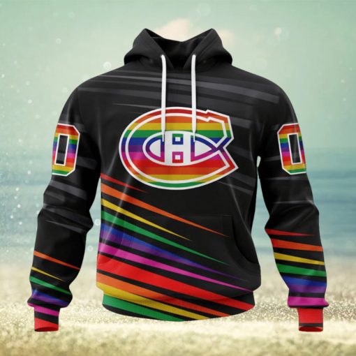 NHL Montreal Canadiens Special Pride Design Hockey Is For Everyone Hoodie