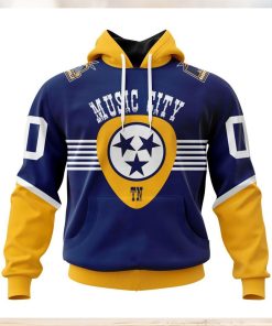 NHL Nashville Predators Special City Connect Design Hoodie