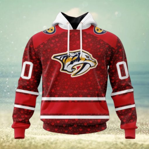 NHL Nashville Predators Special Gift For Valentines Day Hoodie