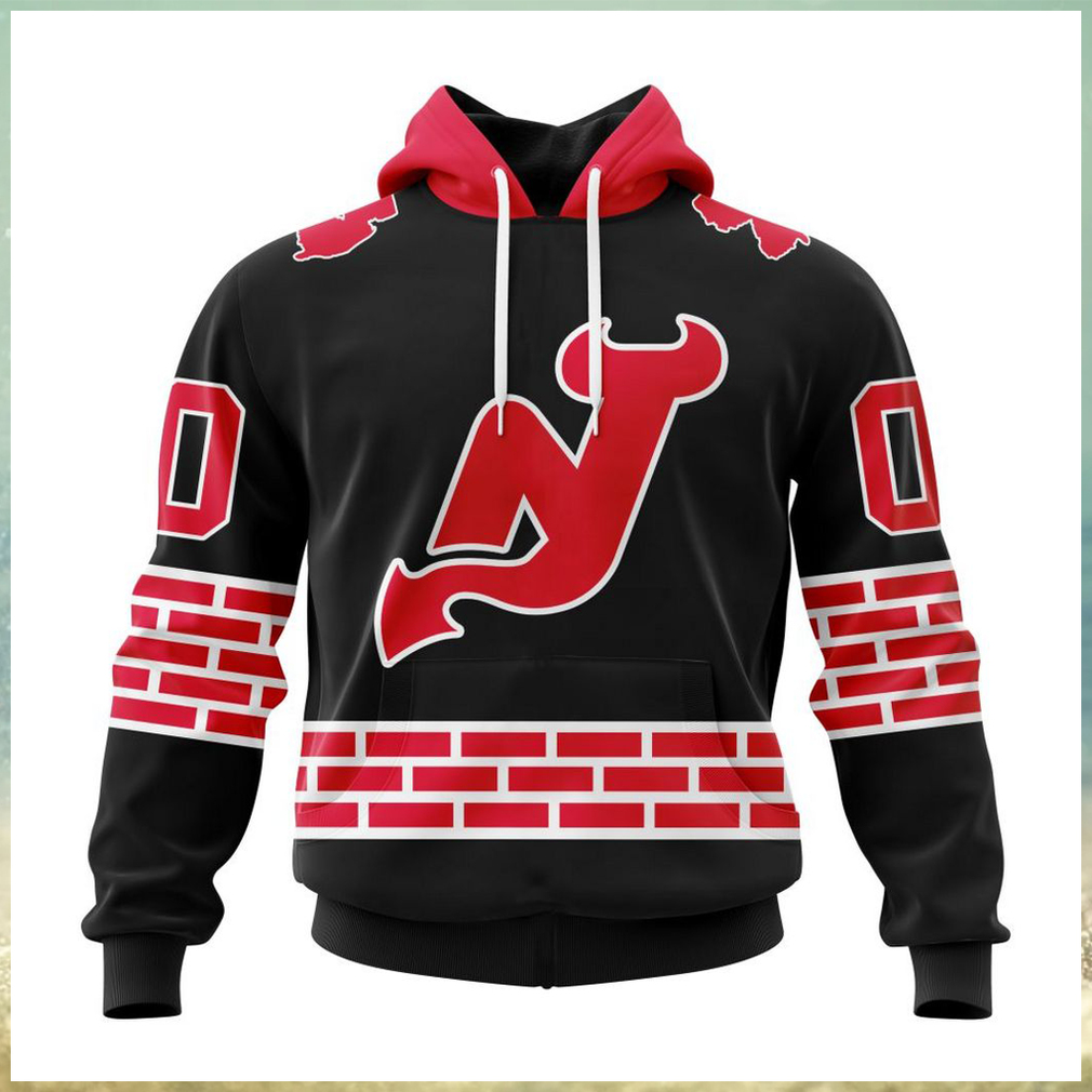 NHL New Jersey Devils Special City Connect Design Hoodie NHL New Jersey Devils Special City Connect Design Hoodie