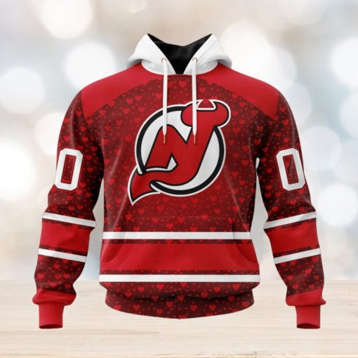 NHL New Jersey Devils Special Gift For Valentines Day Hoodie