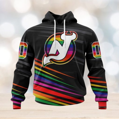 NHL New Jersey Devils Special Pride Design Hockey Is For Everyone Hoodie