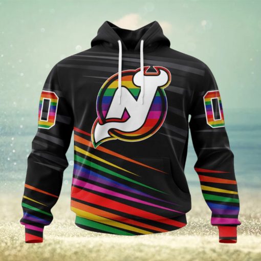 NHL New Jersey Devils Special Pride Design Hockey Is For Everyone Hoodie
