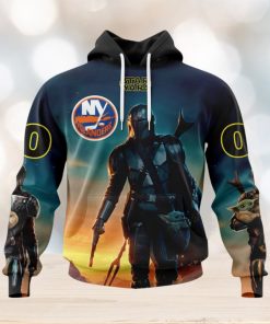 NHL New York Islanders Special Star Wars The Mandalorian Design Hoodie