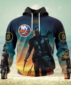 NHL New York Islanders Special Star Wars The Mandalorian Design Hoodie