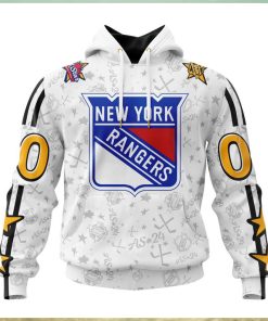 NHL New York Rangers Special 2024 All Star Game Design Hoodie
