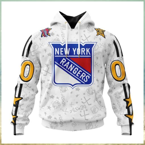 NHL New York Rangers Special 2024 All Star Game Design Hoodie