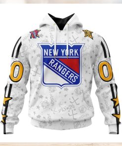 NHL New York Rangers Special 2024 All Star Game Design Hoodie