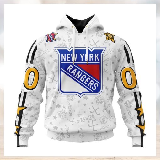 NHL New York Rangers Special 2024 All Star Game Design Hoodie