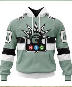 NHL New York Rangers Special City Connect Design Hoodie