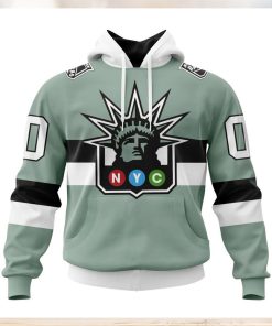 NHL New York Rangers Special City Connect Design Hoodie