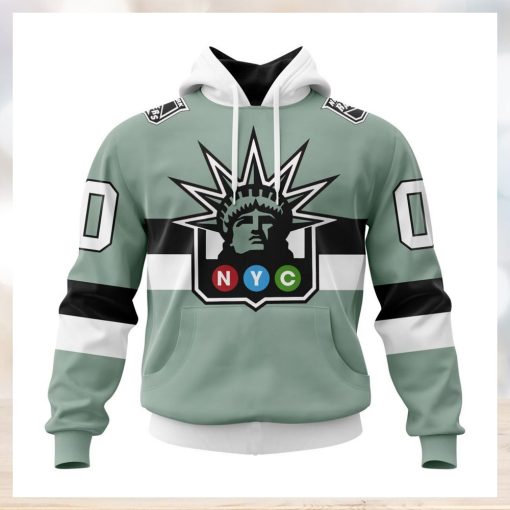 NHL New York Rangers Special City Connect Design Hoodie