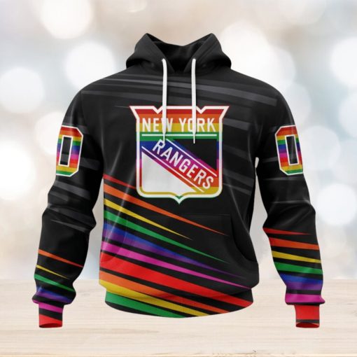NHL New York Rangers Special Pride Design Hockey Is For Everyone Hoodie
