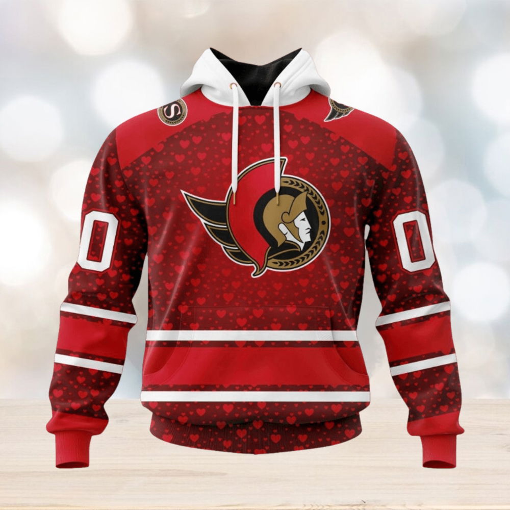 NHL Ottawa Senators Special Gift For Valentines Day Hoodie NHL Ottawa Senators Special Gift For Valentines Day Hoodie