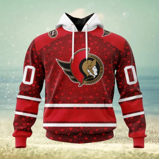 NHL Ottawa Senators Special Gift For Valentines Day Hoodie