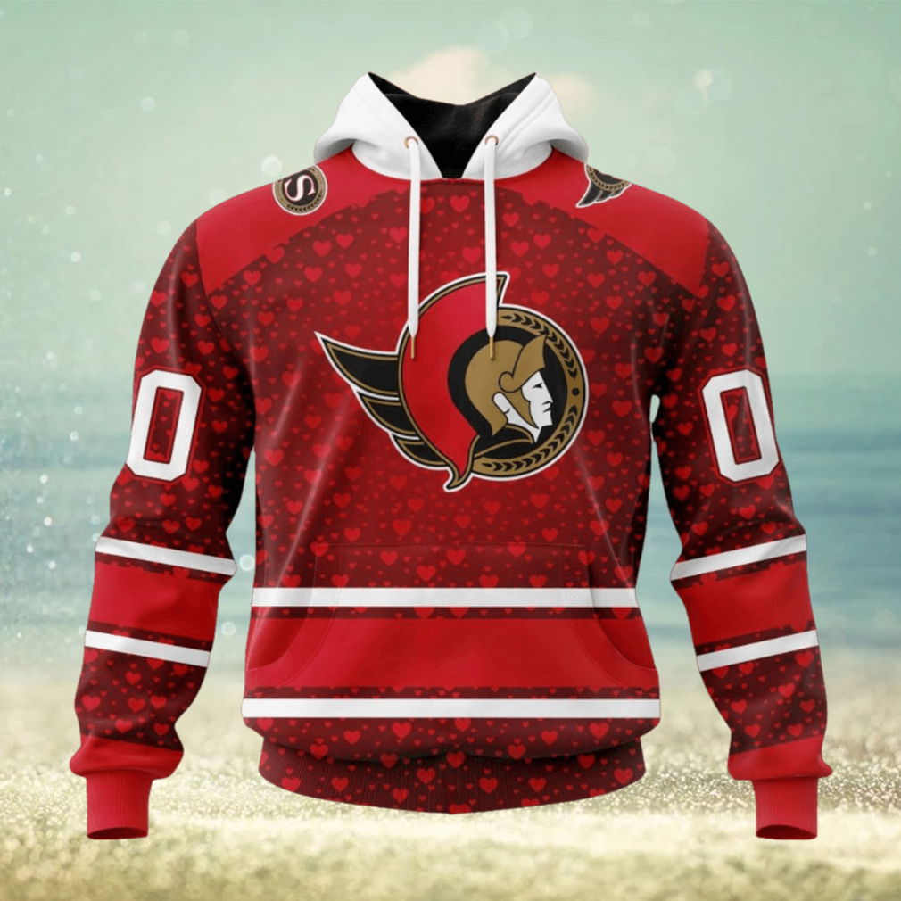 NHL Ottawa Senators Special Gift For Valentines Day Hoodie NHL Ottawa Senators Special Gift For Valentines Day Hoodie