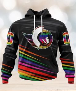 NHL Ottawa Senators Special Pride Design Hockey Is For Everyone Hoodie