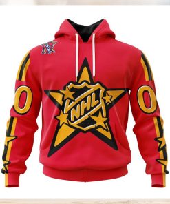 NHL Pacific Division Personalized 2024 NHL All Star Game Red Kits Hoodie
