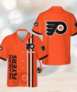 NHL Philadelphia Flyers Custom Name 3D Hawaiian Shirt