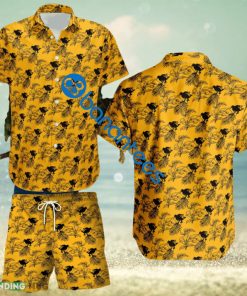 NHL Pittsburgh Penguins Combo Hawaiian Shirt & Short Logo Summer Beach