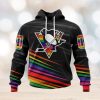 NHL Columbus Blue Jackets Special Pride Design Hockey Is For Everyone Hoodie