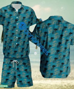 NHL San Jose Sharks Combo Hawaiian Shirt & Short Logo Summer Beach