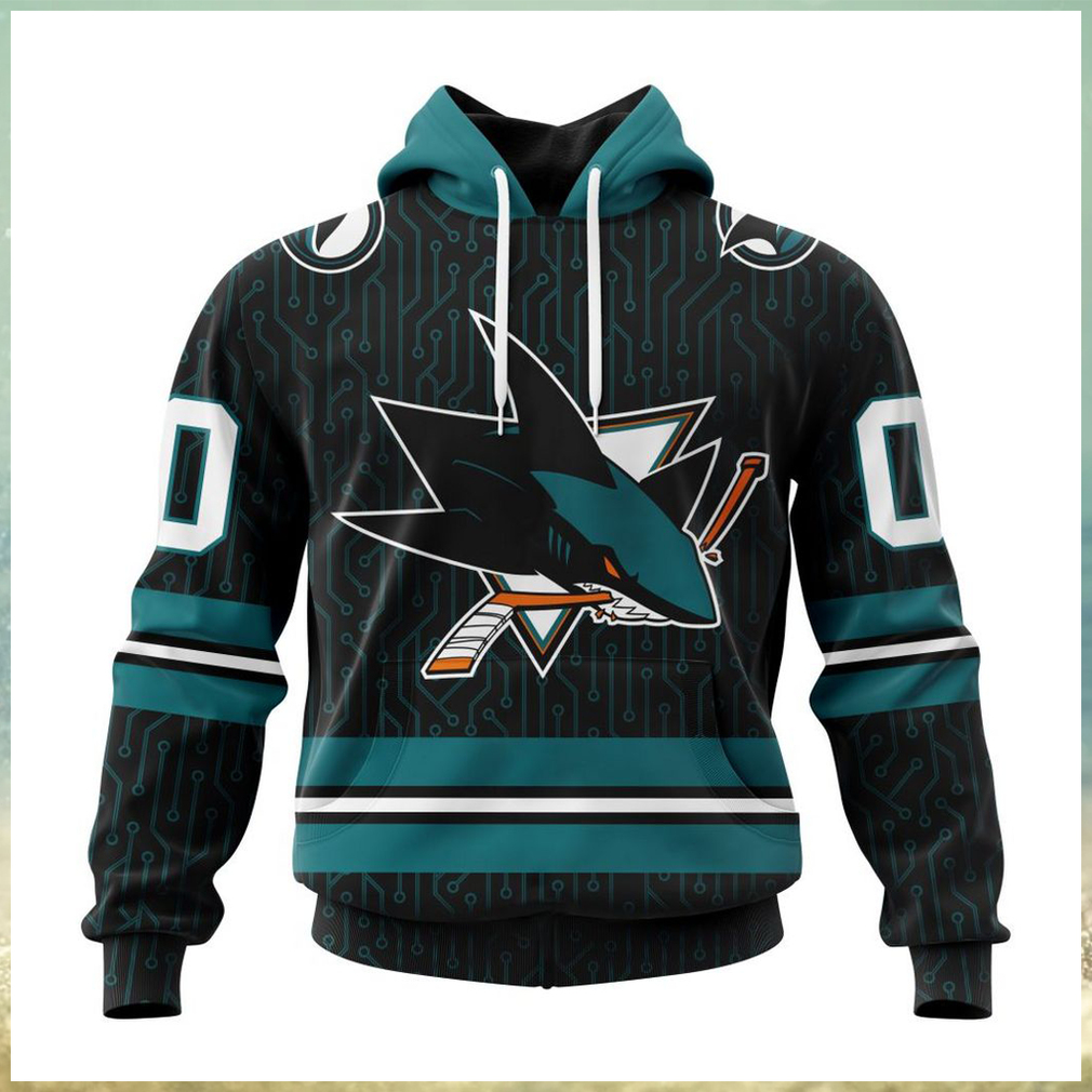 Sharks sales jersey hoodie