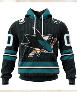 NHL San Jose Sharks Special City Connect Design Hoodie