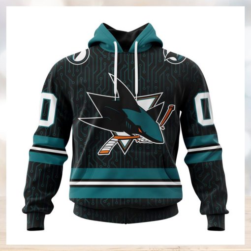 NHL San Jose Sharks Special City Connect Design Hoodie
