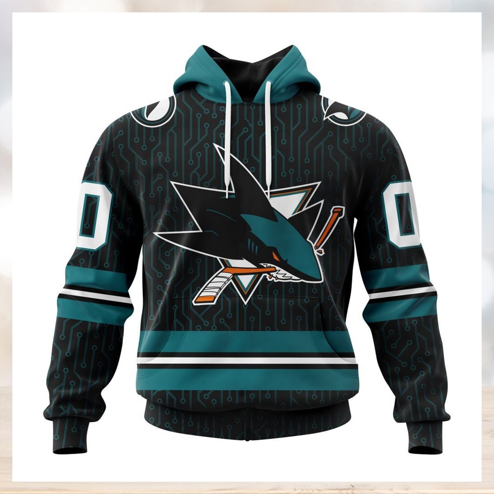 NHL San Jose Sharks Special City Connect Design Hoodie NHL San Jose Sharks Special City Connect Design Hoodie