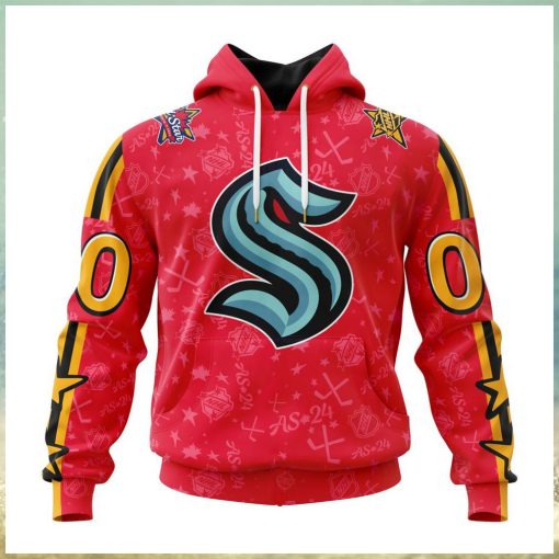 NHL Seattle Kraken Special 2024 All Star Game Design Hoodie