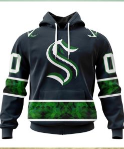 NHL Seattle Kraken Special City Connect Design Hoodie