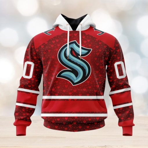 NHL Seattle Kraken Special Gift For Valentines Day Hoodie
