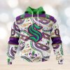 San Francisco 49ers Zip Red Hoodies Print Full