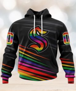 NHL Seattle Kraken Special Pride Design Hockey Is For Everyone Hoodie