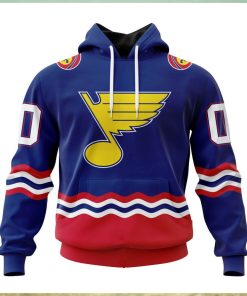 NHL St. Louis Blues Special City Connect Design Hoodie