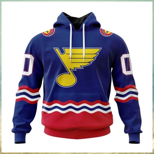 NHL St. Louis Blues Special City Connect Design Hoodie