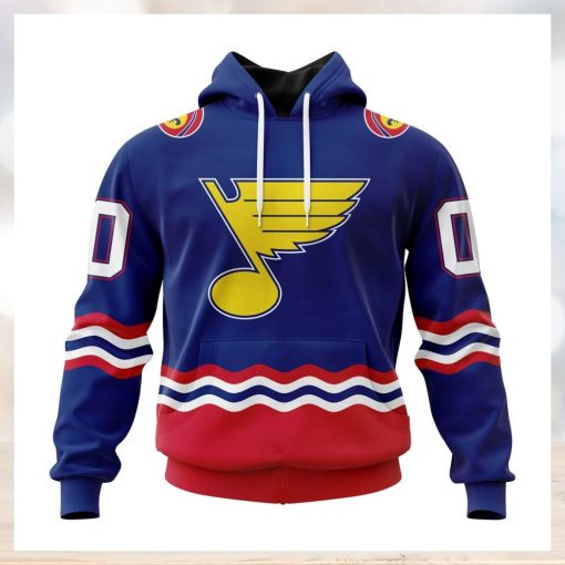 NHL St. Louis Blues Special City Connect Design Hoodie