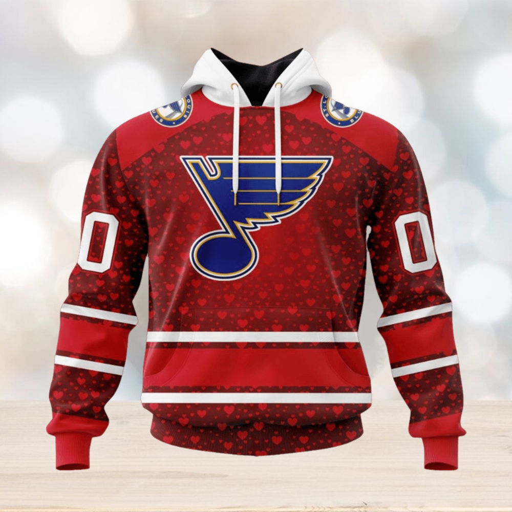 NHL St. Louis Blues Special Gift For Valentines Day Hoodie NHL St. Louis Blues Special Gift For Valentines Day Hoodie