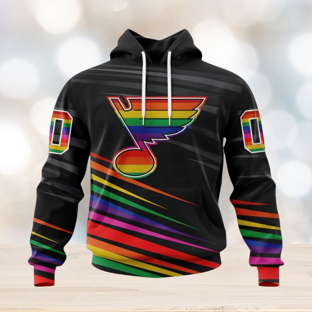 NHL St. Louis Blues Special Pride Design Hockey Is For Everyone Hoodie NHL St. Louis Blues Special Pride Design Hockey Is For Everyone Hoodie