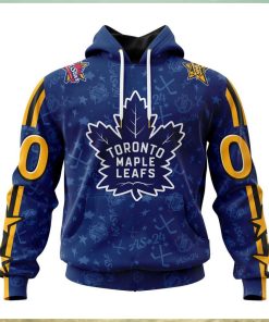 NHL Toronto Maple Leafs Special 2024 All Star Game Design Hoodie