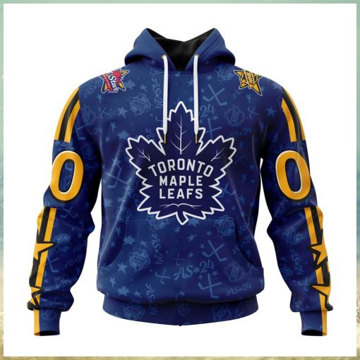 NHL Toronto Maple Leafs Special 2024 All Star Game Design Hoodie