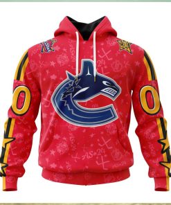 NHL Vancouver Canucks Special 2024 All Star Game Design Hoodie