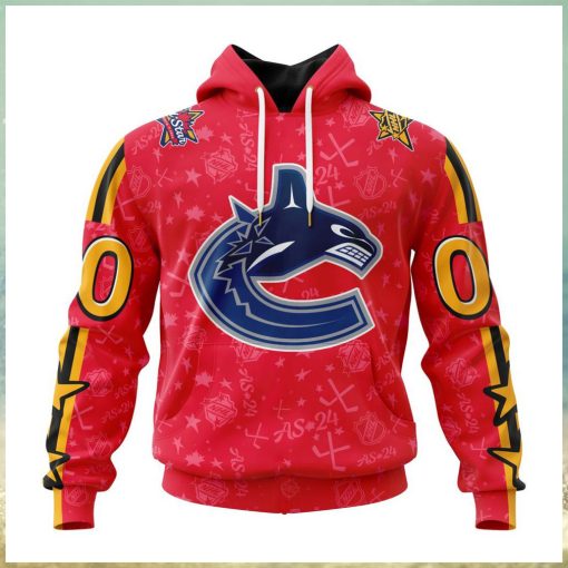 NHL Vancouver Canucks Special 2024 All Star Game Design Hoodie
