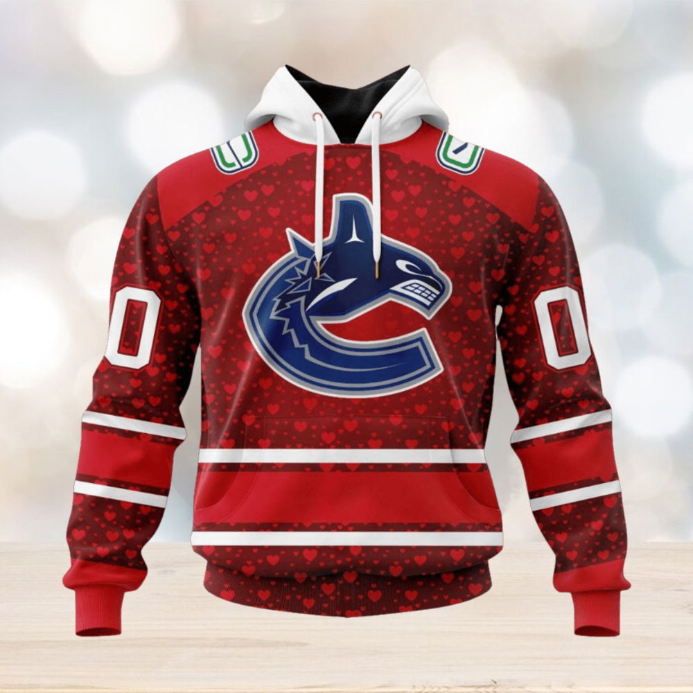 NHL Vancouver Canucks Special Gift For Valentines Day Hoodie NHL Vancouver Canucks Special Gift For Valentines Day Hoodie