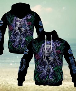 NHL Vancouver Canucks Tattoo Girl Artwork 2023 Hoodie