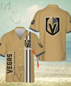 NHL Vegas Golden Knights Custom Name 3D Hawaiian Shirt