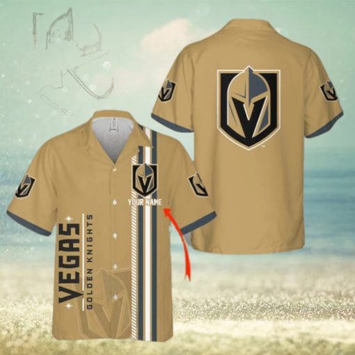 NHL Vegas Golden Knights Custom Name 3D Hawaiian Shirt