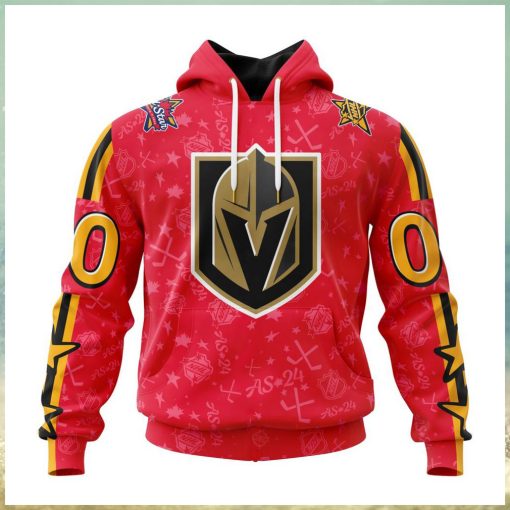 NHL Vegas Golden Knights Special 2024 All Star Game Design Hoodie