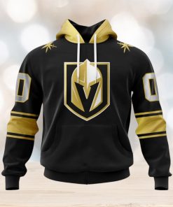 NHL Vegas Golden Knights Special Black And Gold Design Hoodie